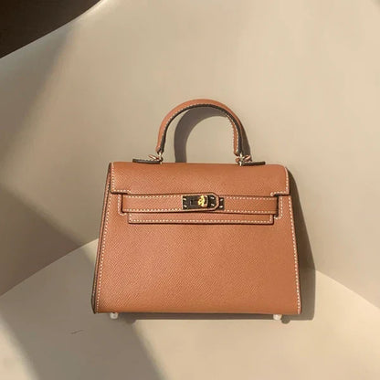 Vegan Leather Crossbody Bag for Women – Compact Shoulder Bag