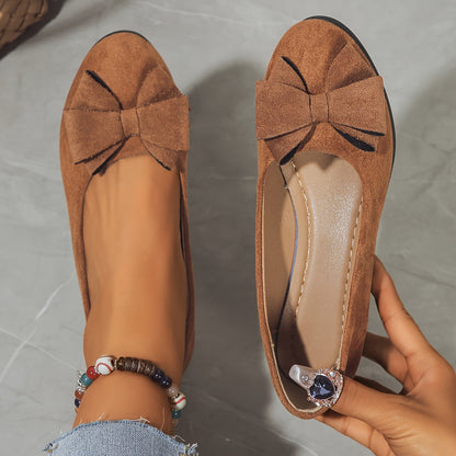 Comfort Ballerinas with Refined Support