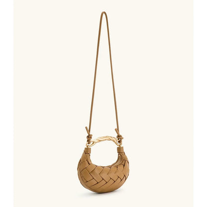 Woven Vegan Leather Bag for Women – Everyday Shoulder Bag