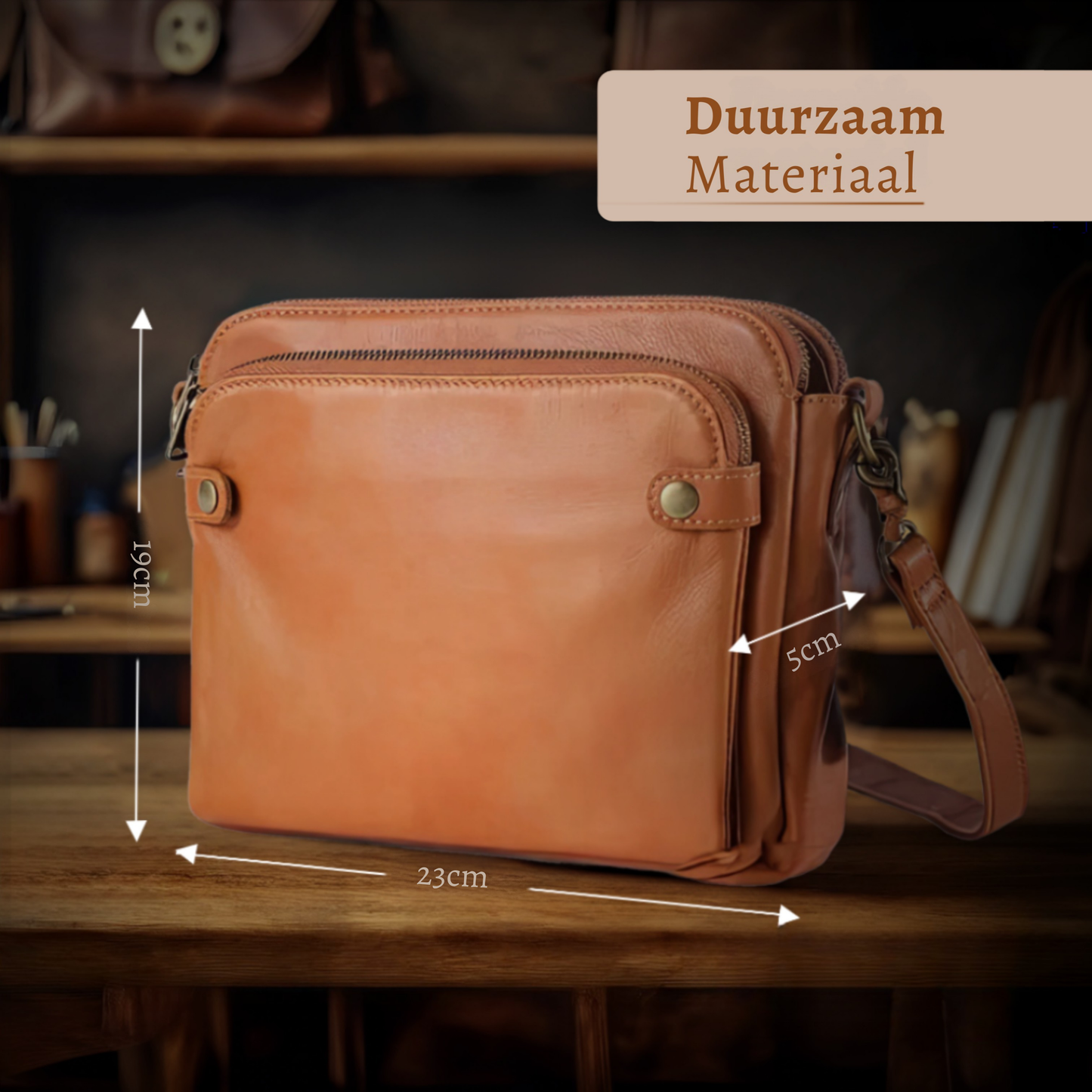 Genuine Leather Handbag for Women – Classic Everyday Bag