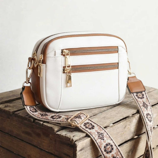 Genuine Leather Crossbody Bag for Women – Hands-Free Shoulder Bag | Isabella