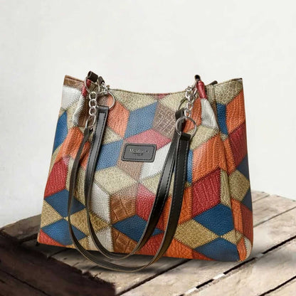 Genuine Leather Tote Bag for Women – Vintage Everyday Shopper