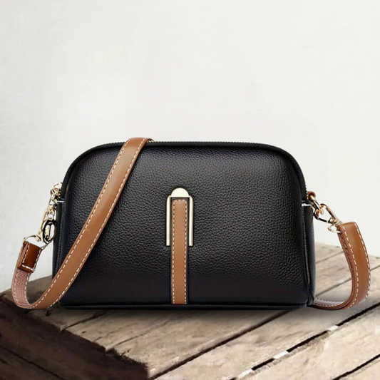 Genuine Leather Shoulder Bag for Women – Small Spacious Crossbody Bag | Mila
