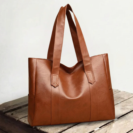 Genuine Leather Handbag for Women – Sturdy Spacious Everyday Bag | Martha