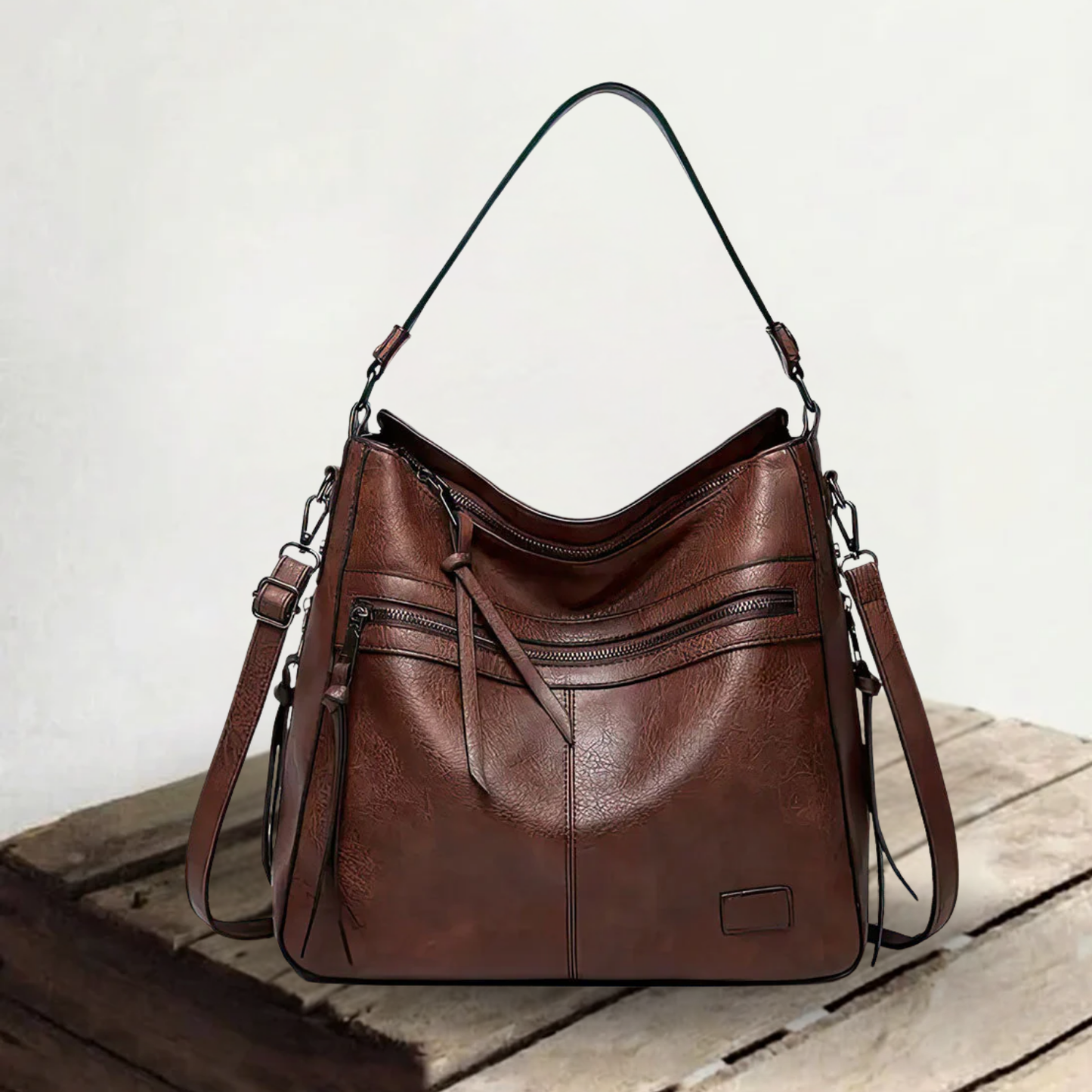 Genuine Leather Tote Bag for Women – Spacious Lightweight Everyday Bag | Magda