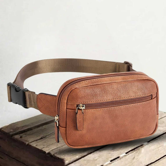 Genuine Leather Shoulder Bag for Women – Sporty Everyday Crossbody Bag | Aspen