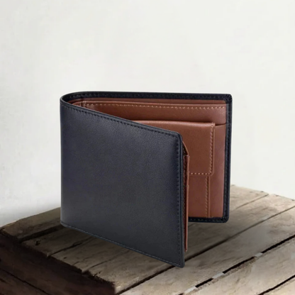 Genuine Leather RFID Wallet – Slim Card Wallet