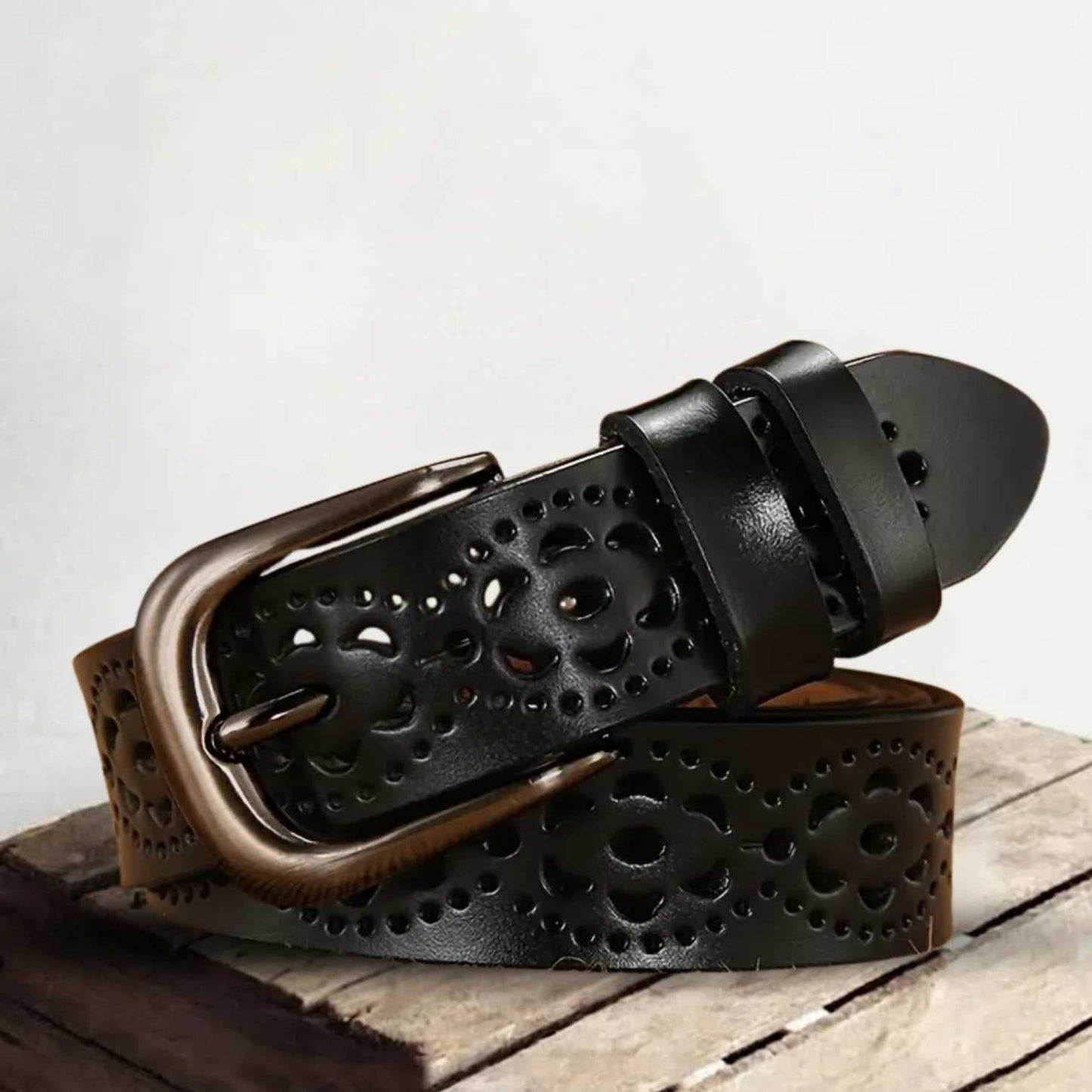 Genuine Leather Belt for Women – Classic Everyday Ladies Belt