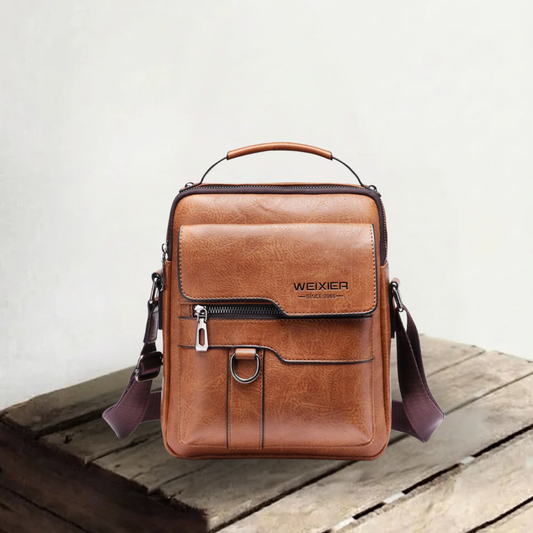 Messenger Shoulder Bag for Men – Sleek Laptop Crossbody Bag | Andrew