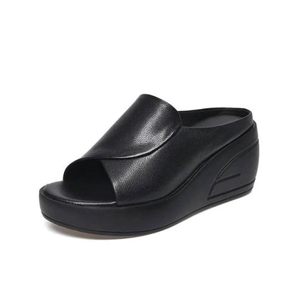 Orthopedic Slip-on Wedge Sandals