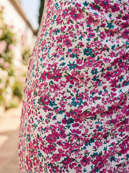 Yvonne | Floral Midi Dress