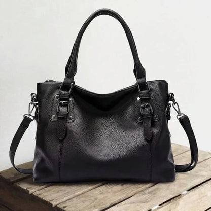 Genuine Leather Shoulder Bag for Women – Soft Everyday Handbag | Sienna