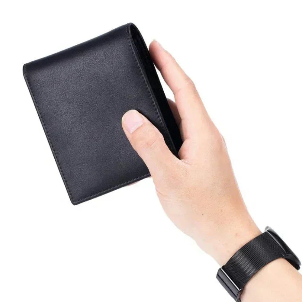 Genuine Leather RFID Wallet – Slim Card Wallet