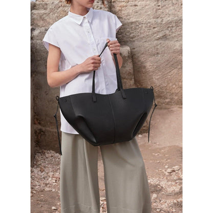 Genuine Italian Leather Handbag for Women – Large Shoulder Bag