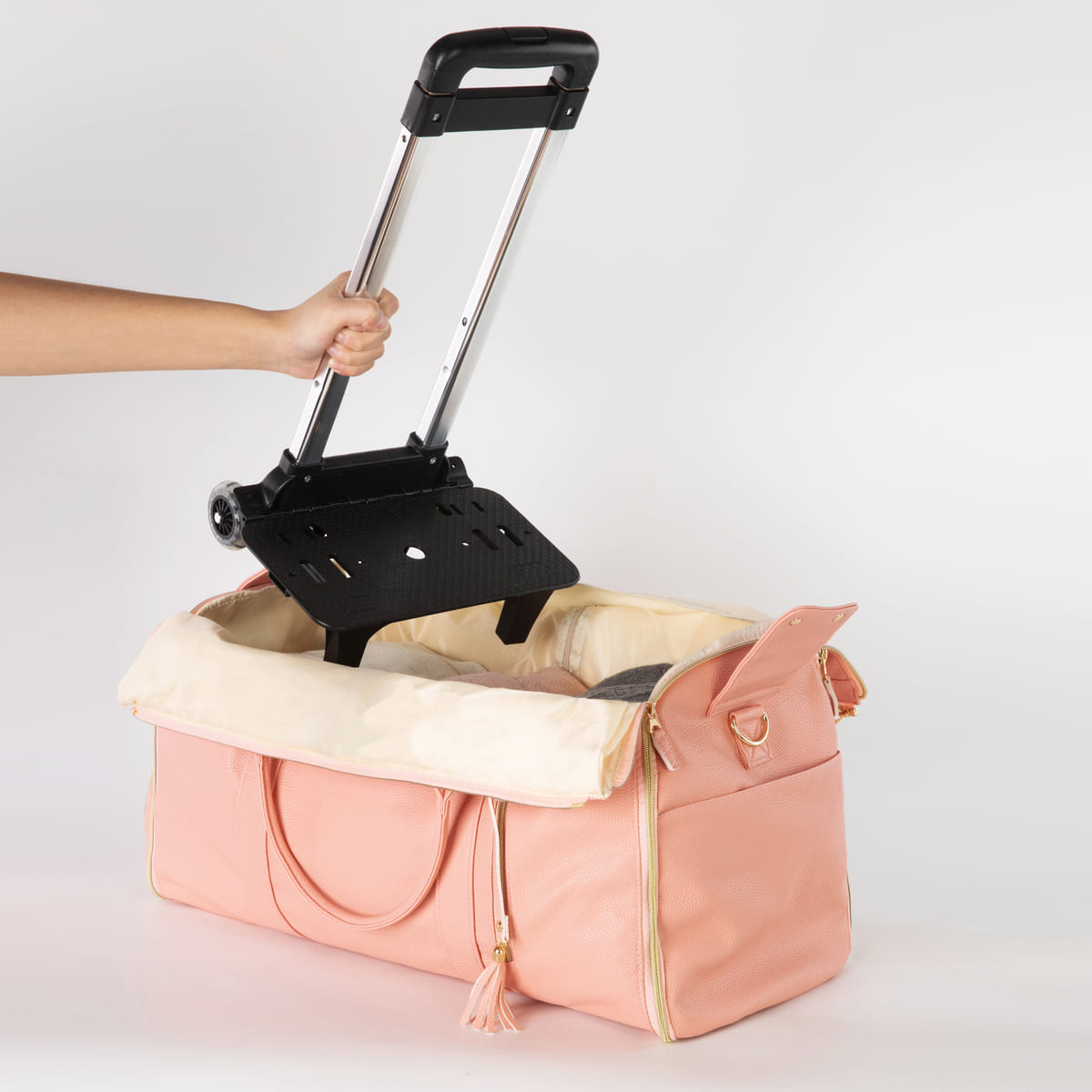 Bag in use on a trip