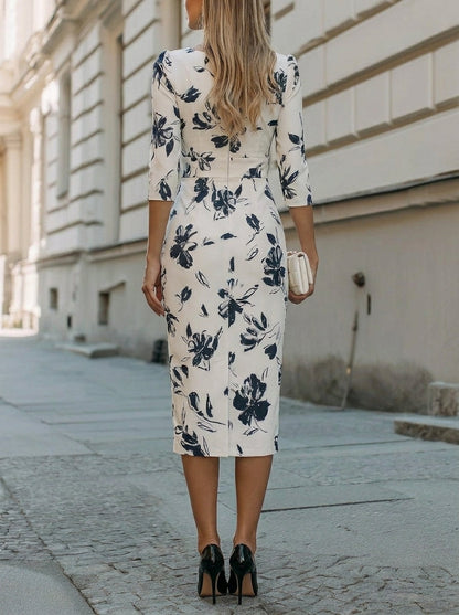 Olivia | Lightweight Flowy Midi Dress