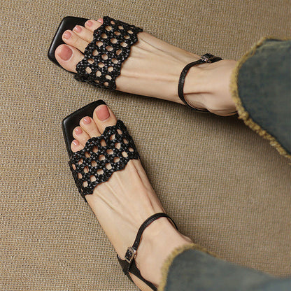Doria Genuine Leather Sandals