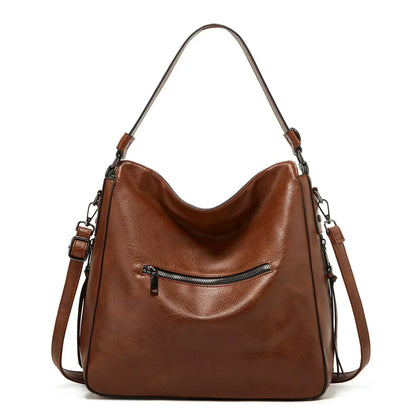 Genuine Leather Crossbody Shoulder Bag for Women – Vintage Handbag | Muriel