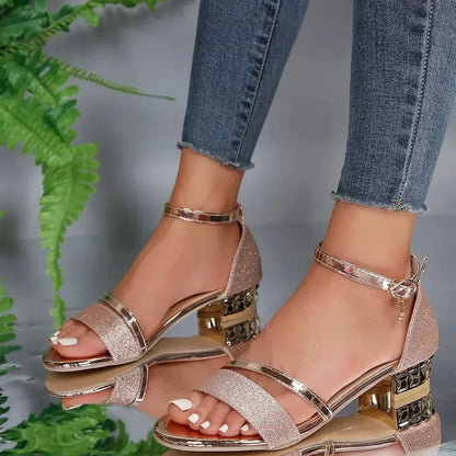Elegant Glitter Sandals