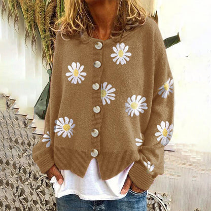 Knit Cardigan Button Front | Cardigan