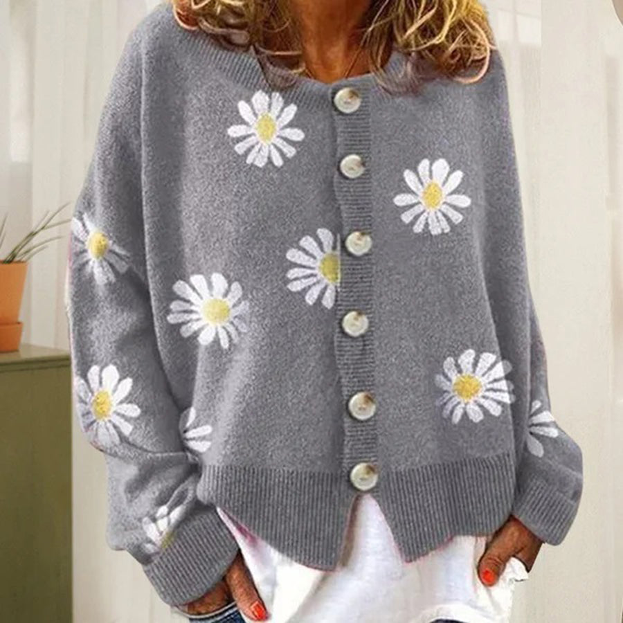 Knit Cardigan Button Front | Cardigan