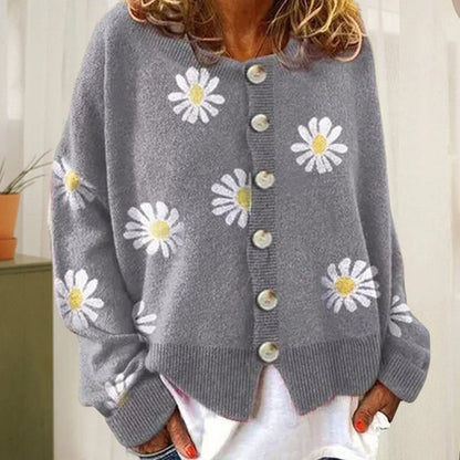 Knit Cardigan Button Front | Cardigan