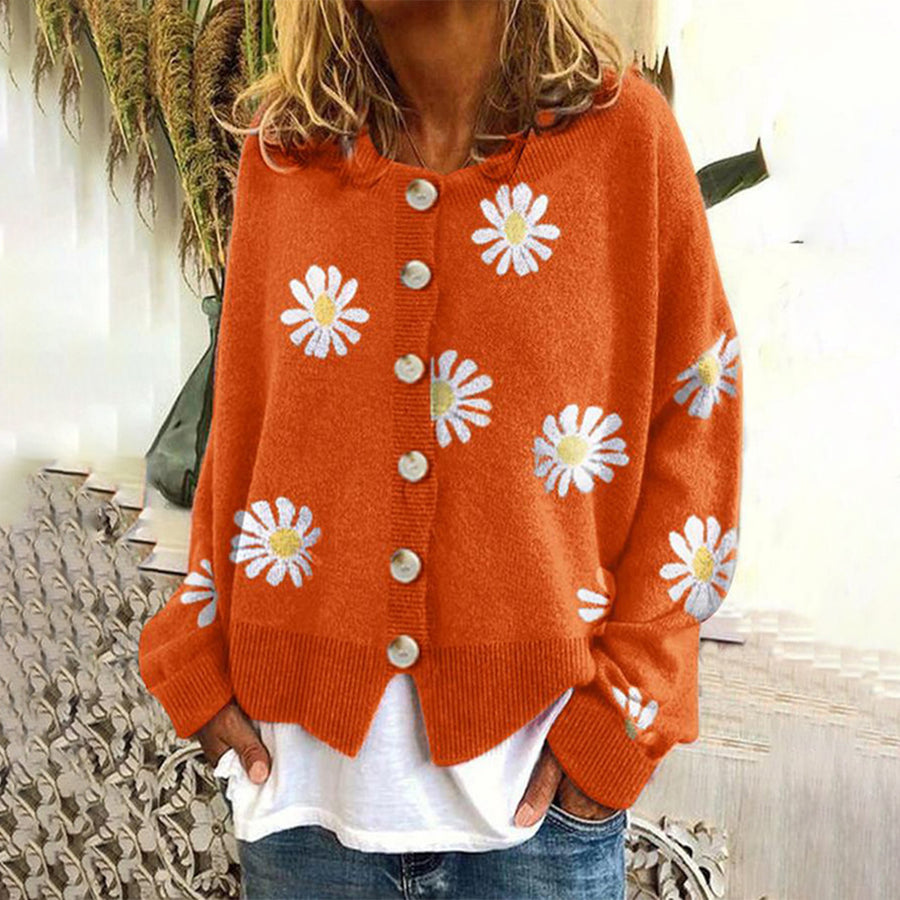 Knit Cardigan Button Front | Cardigan