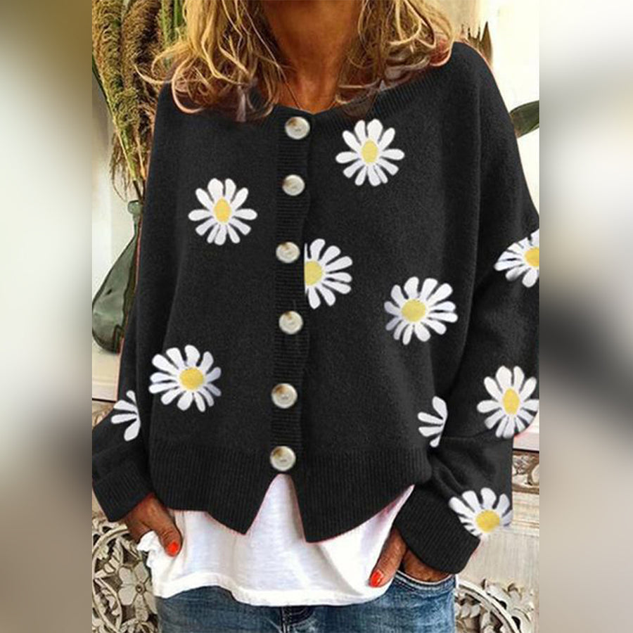 Knit Cardigan Button Front | Cardigan