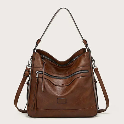 Genuine Leather Crossbody Shoulder Bag for Women – Vintage Handbag | Muriel