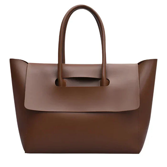 Vegan Leather Tote Bag for Women – Retro Shopper Bag | Gabriella