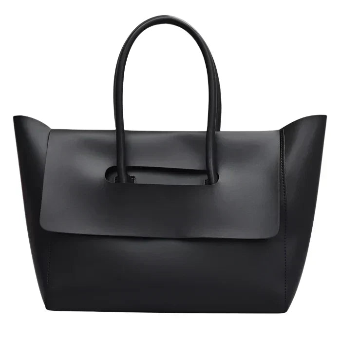 Vegan Leather Tote Bag for Women – Retro Shopper Bag