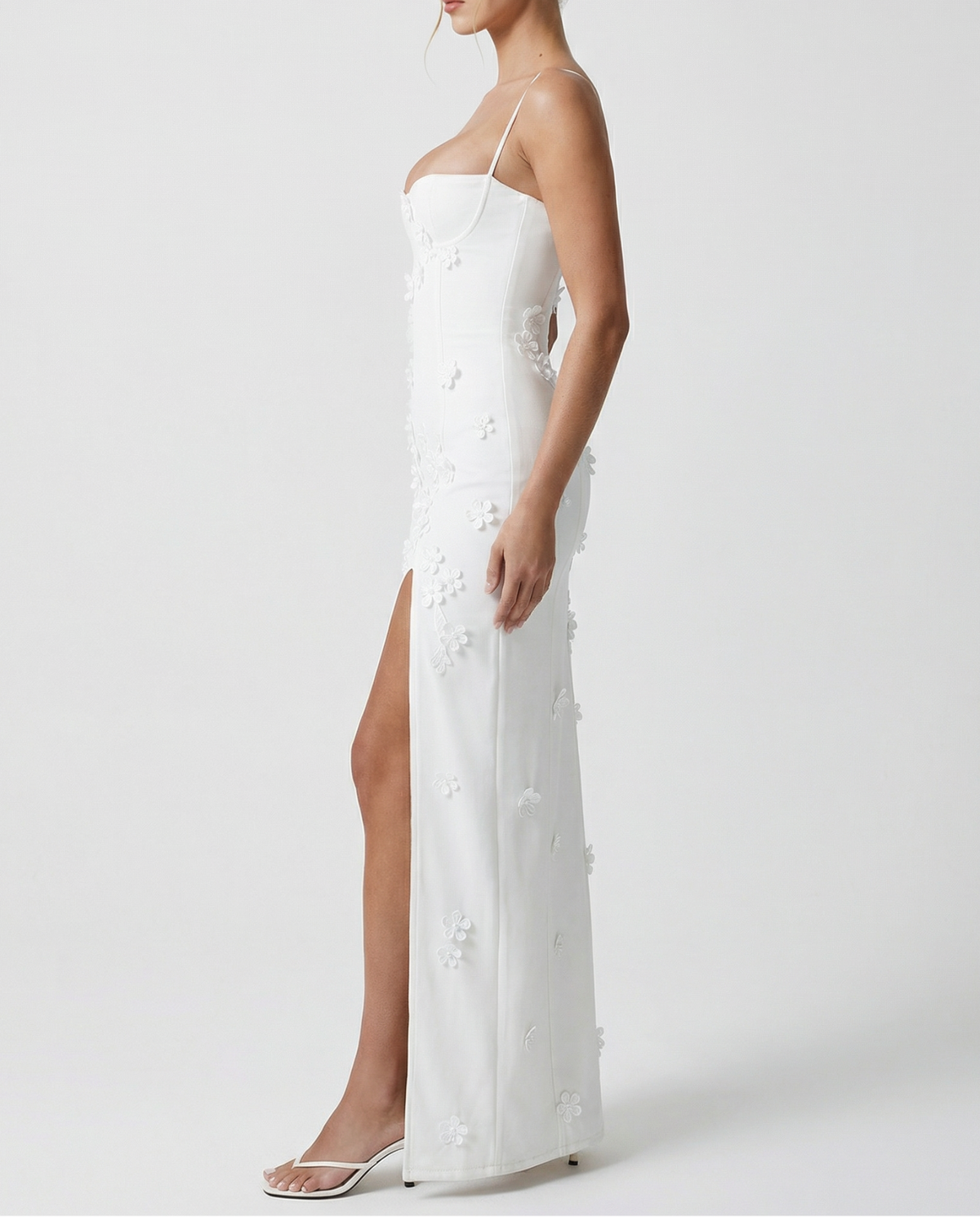 Maxi Dress with Side Split — Occasion Wear | Aria Luna