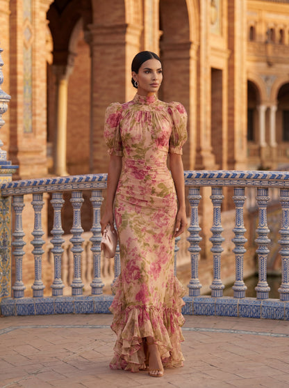 Rosario | Floral Maxi Dress