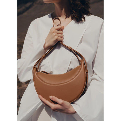 Genuine Calf Leather Cloud Bag for Women – Soft Shoulder Bag
