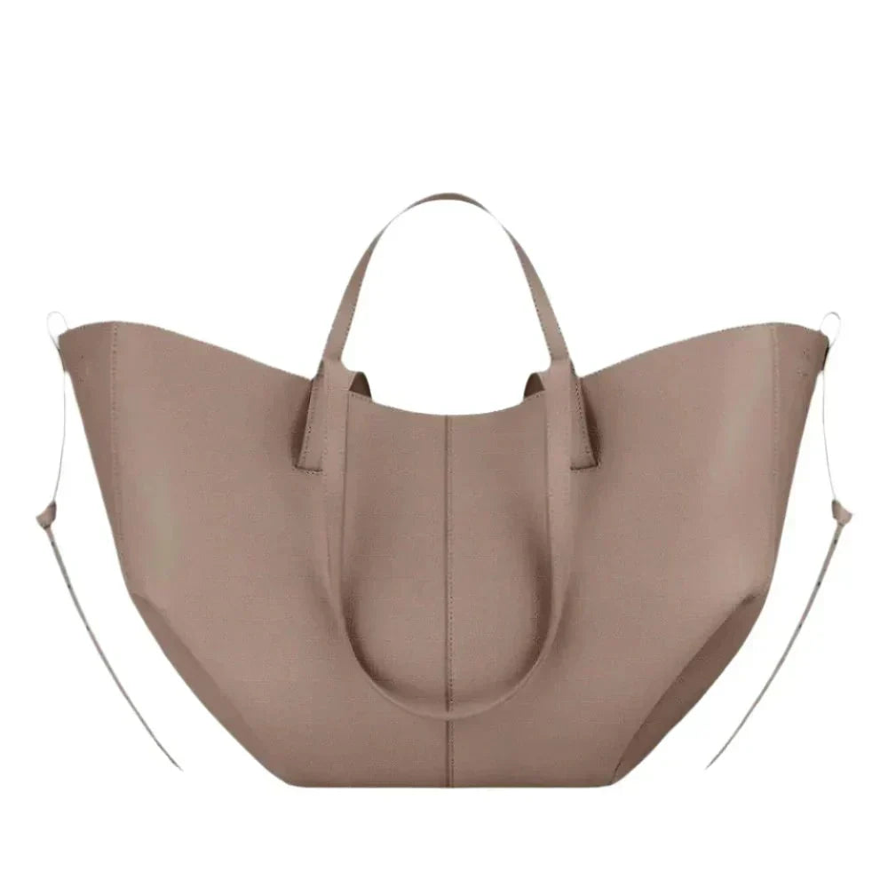 Genuine Italian Leather Handbag for Women – Large Shoulder Bag