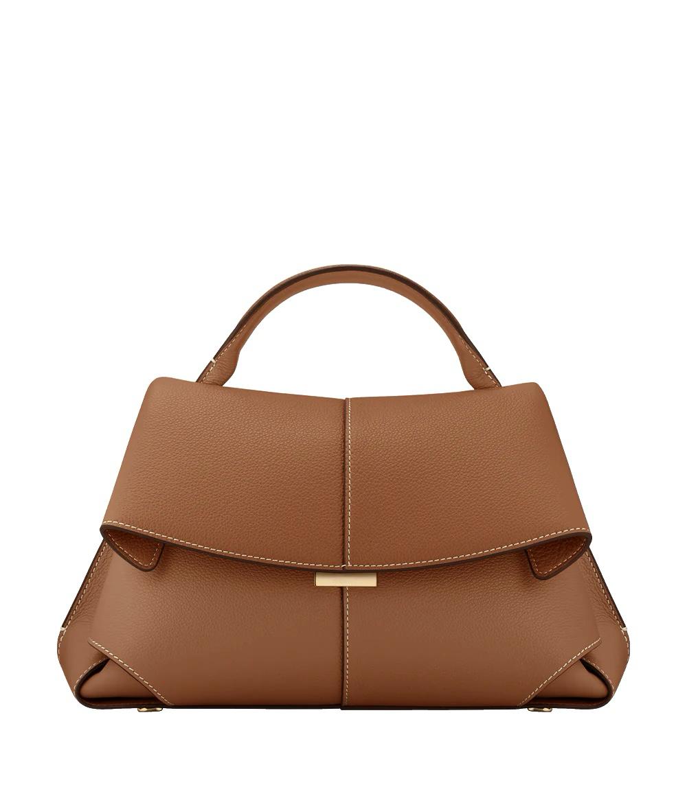 Genuine Leather Shoulder Bag for Women – Everyday Crossbody Bag