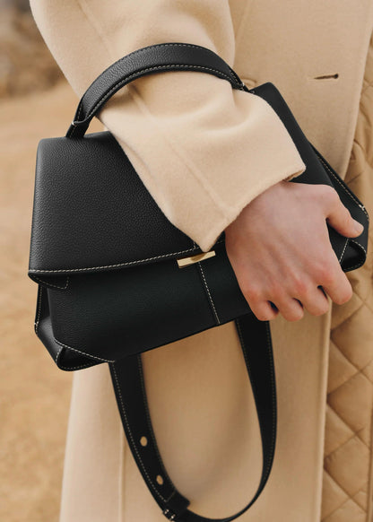 Genuine Leather Shoulder Bag for Women – Everyday Crossbody Bag