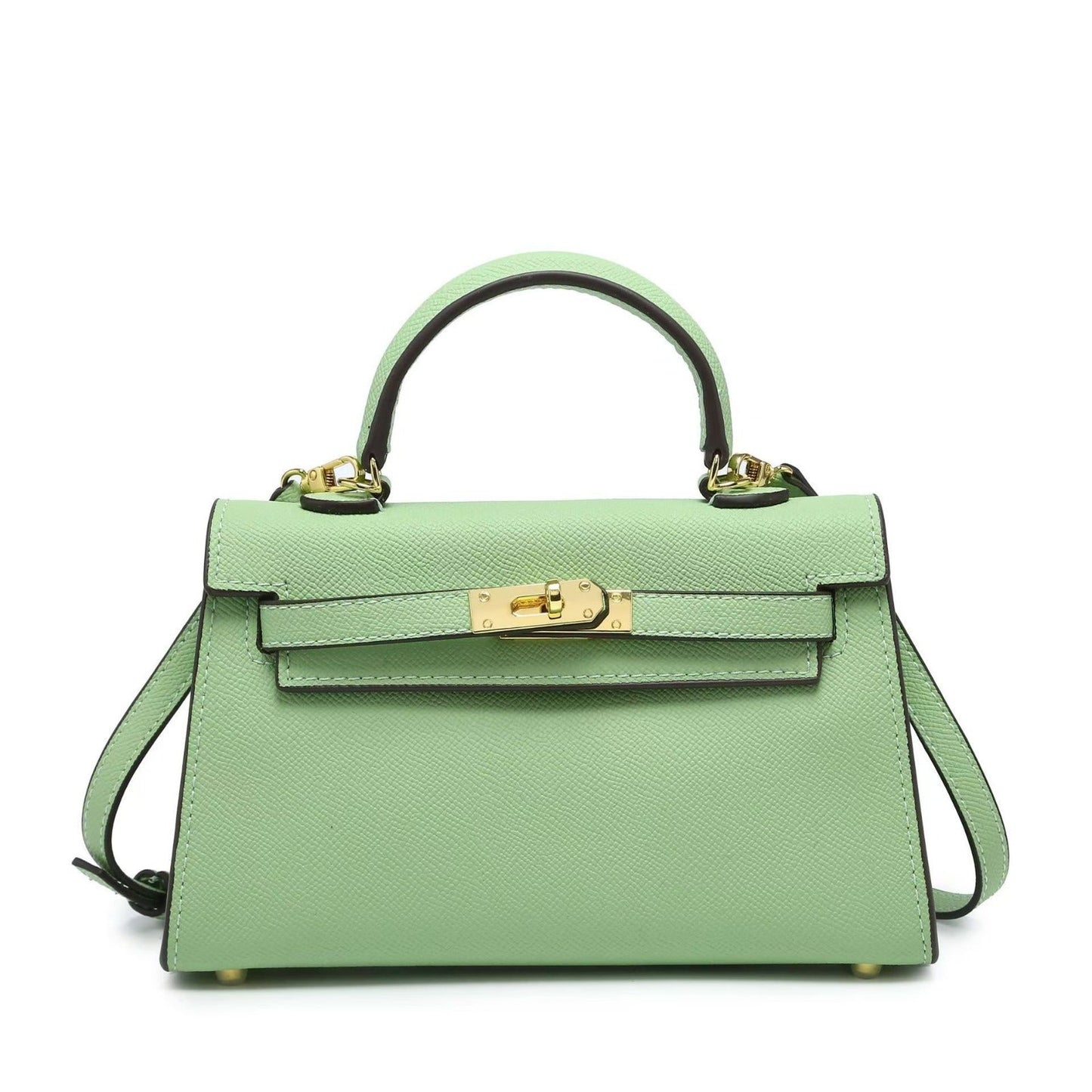 Vegan Leather Crossbody Bag for Women – Compact Shoulder Bag