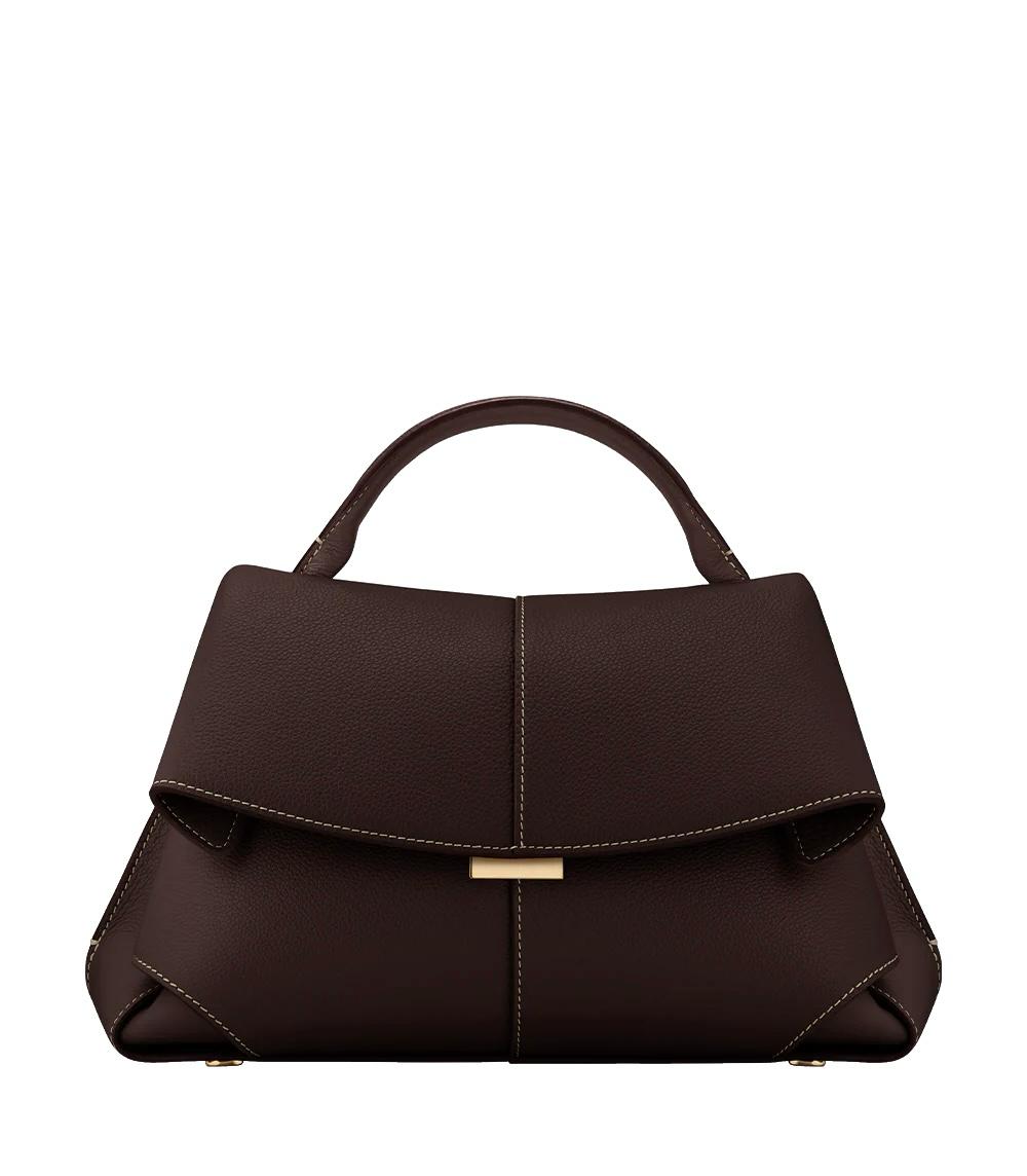 Genuine Leather Shoulder Bag for Women – Everyday Crossbody Bag