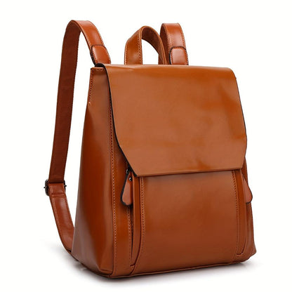 Genuine Leather Backpack for Women – Hands-Free Work Rucksack | Lina