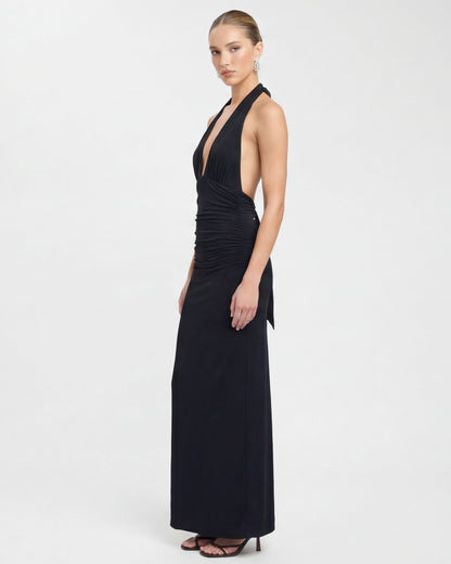 Maxi Dress Halter Neck — Occasion Wear | Aria Nyx