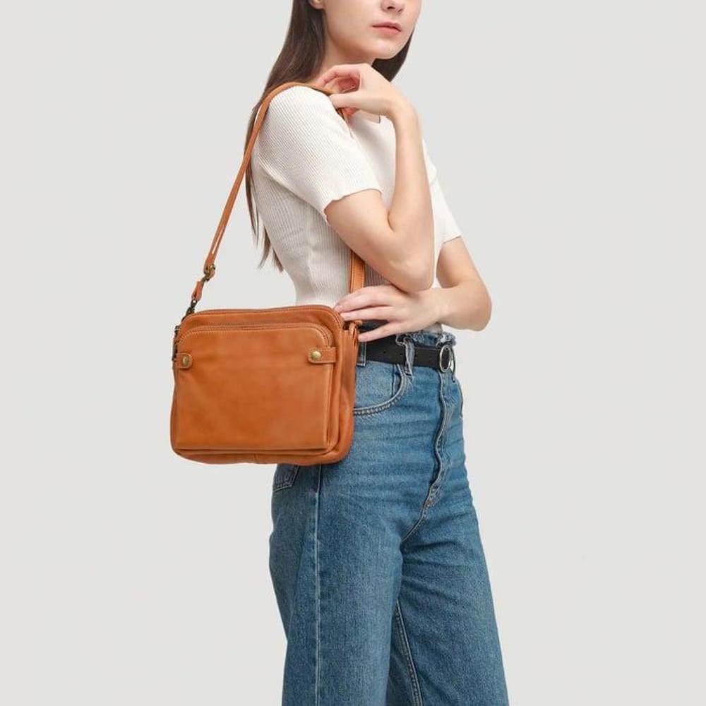 Genuine Leather Handbag for Women – Classic Everyday Bag