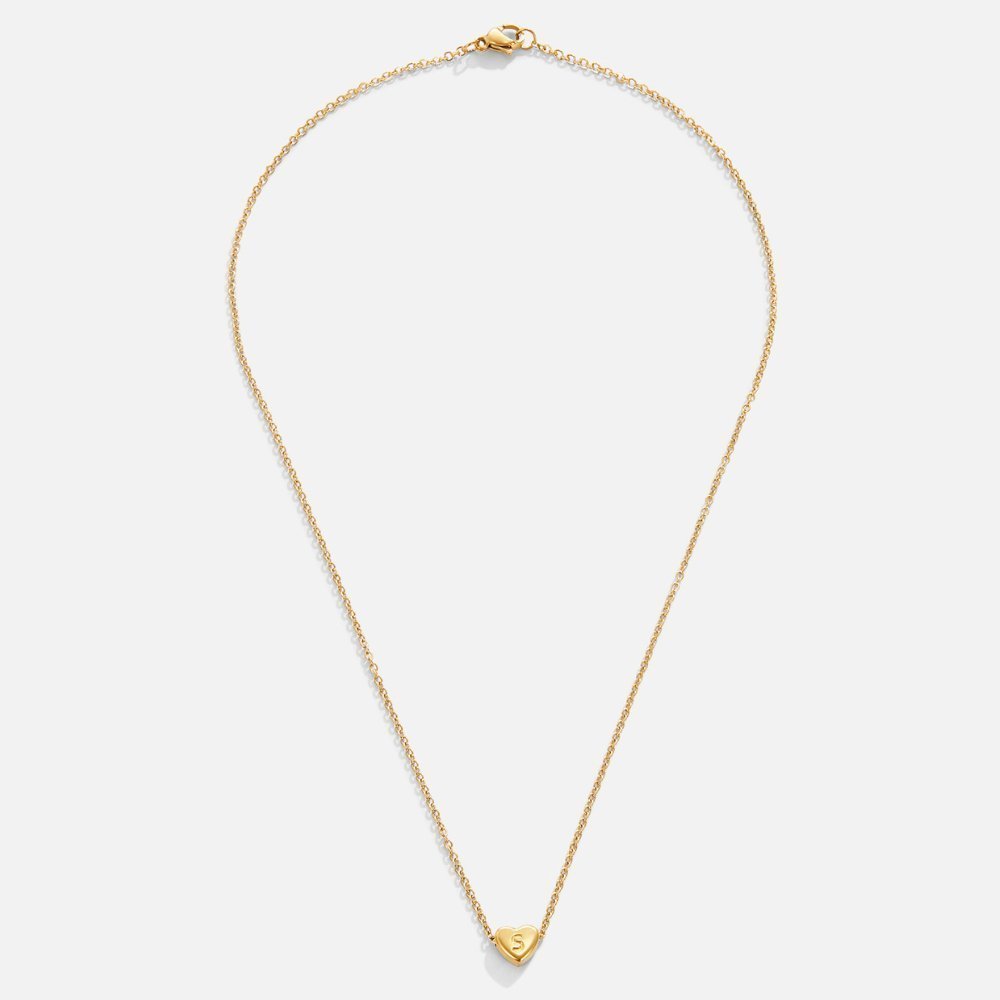 Bea Heart Necklace – 18K Gold Waterproof Heart Pendant Necklace