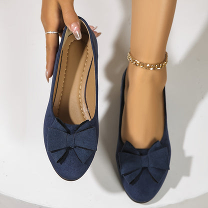 Comfort Ballerinas with Refined Support