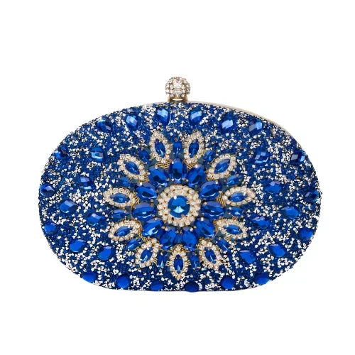 Rhinestone Clutch Bag for Women – Sparkly Evening Party Bag | Celeste