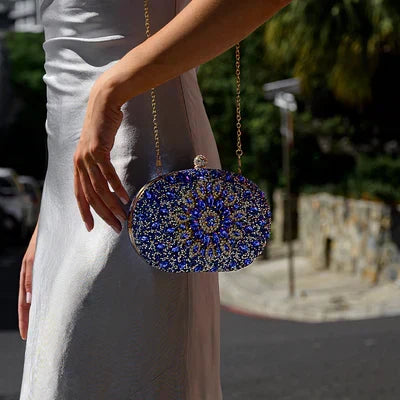 Rhinestone Clutch Bag for Women – Sparkly Evening Party Bag