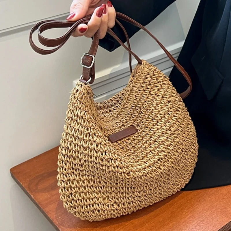 Genuine Leather Shoulder Bag for Women – Everyday Crossbody Bag
