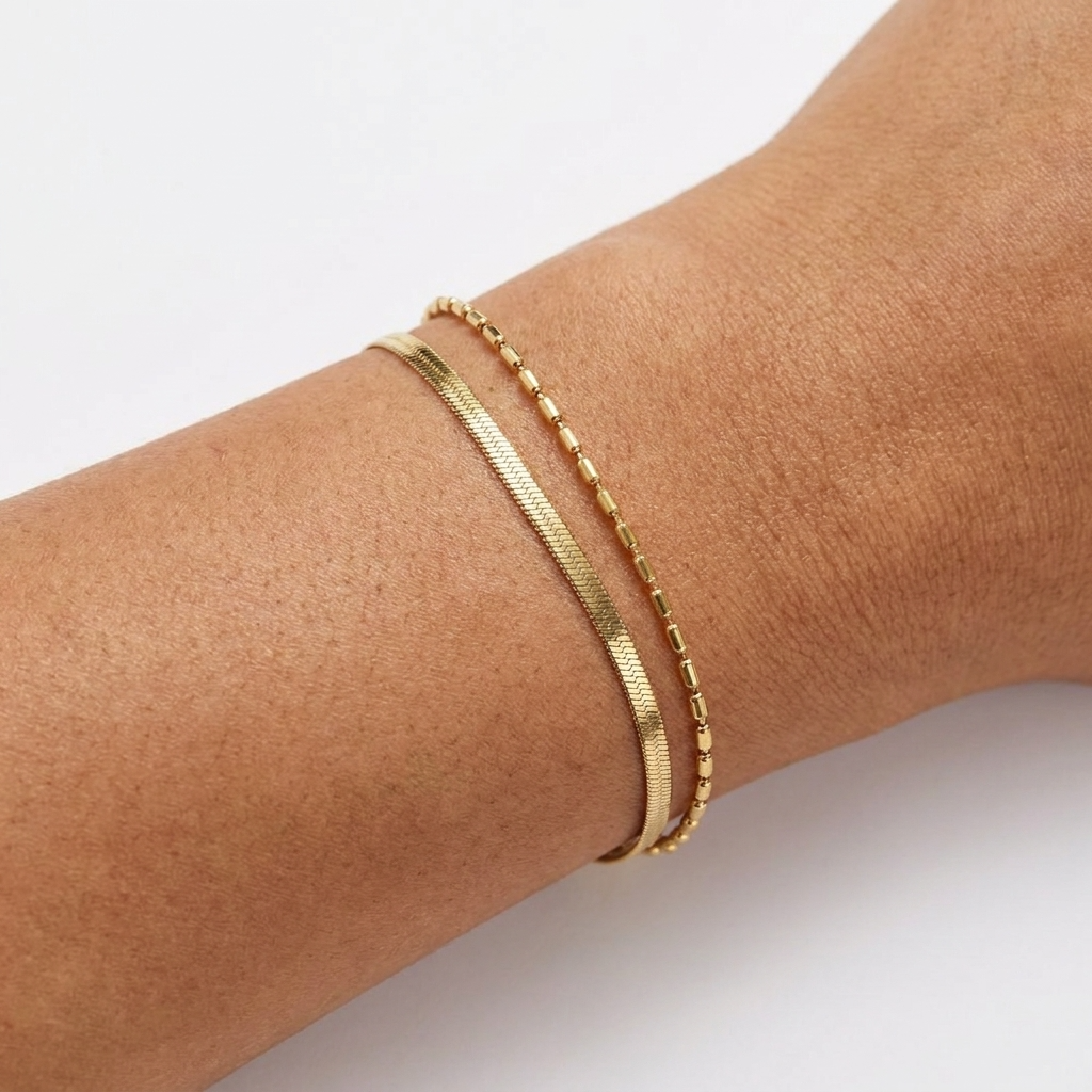 Selara Sea Bracelet – 18K Gold Waterproof Everyday Chain Bracelet