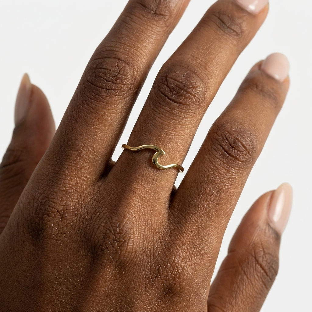 Sophie Classic Ring – 925 Sterling Silver Waterproof Plain Band