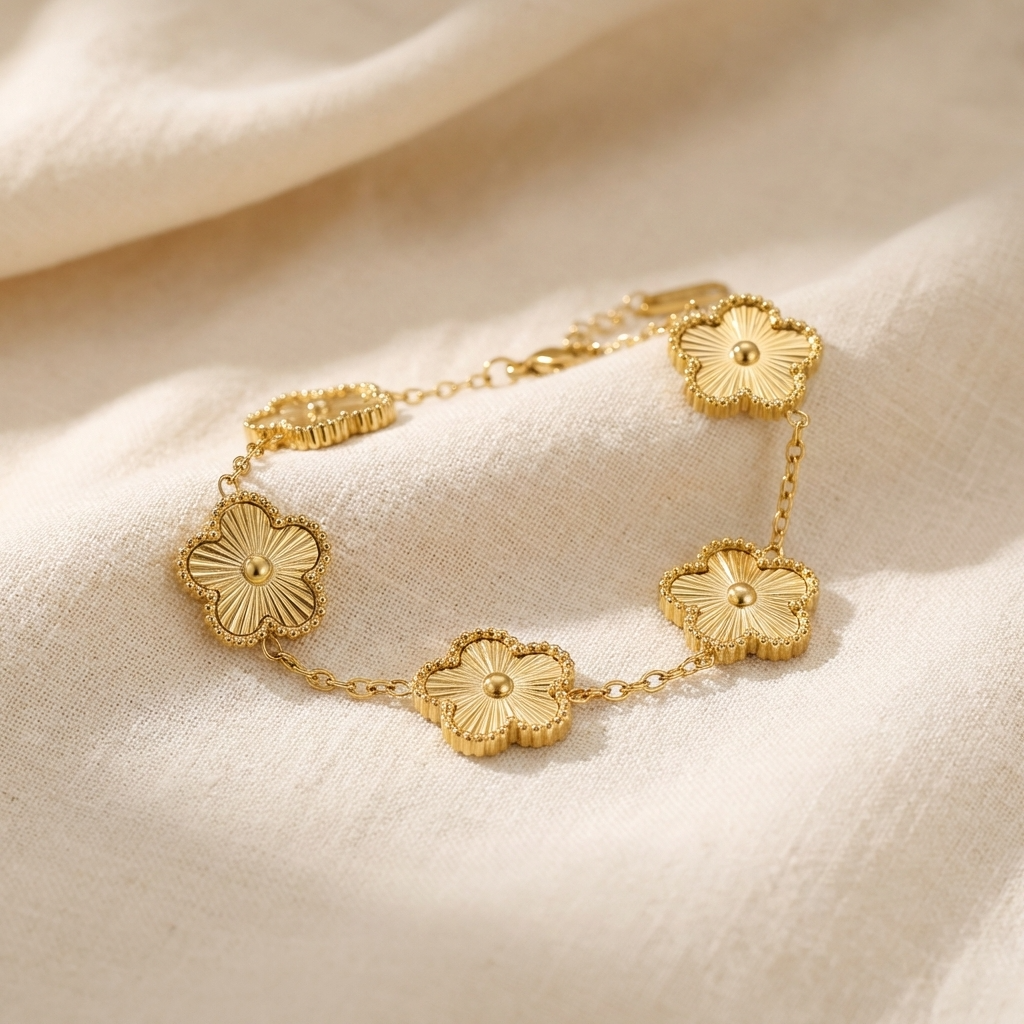 Orla Bracelet – 18K Gold Waterproof Stackable Chain Bracelet